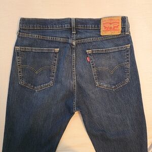 Mens Levi's Dark Wash 527